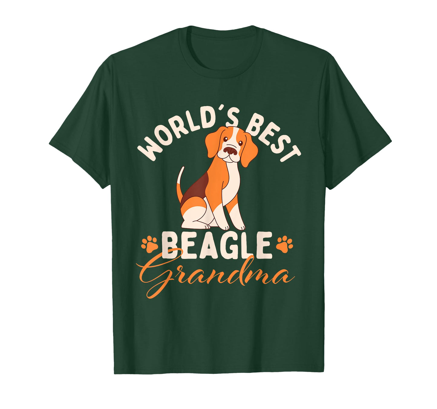 World's Best Beagle Grandma - Animal Dog Lover Puppy Owner T-Shirt for Men Women