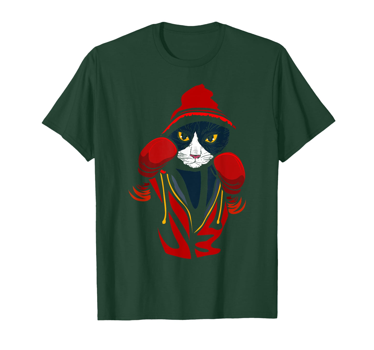 Cat Boxing | Creative Animal Lovers Cool Boxer Gift Men Women Kids T-Shirt