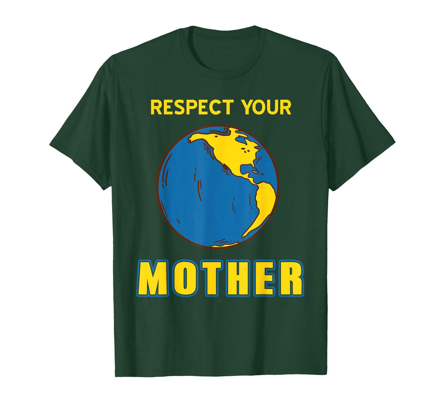 Honor Your Planet Home Earth Day Climate Activism Humor T-Shirt