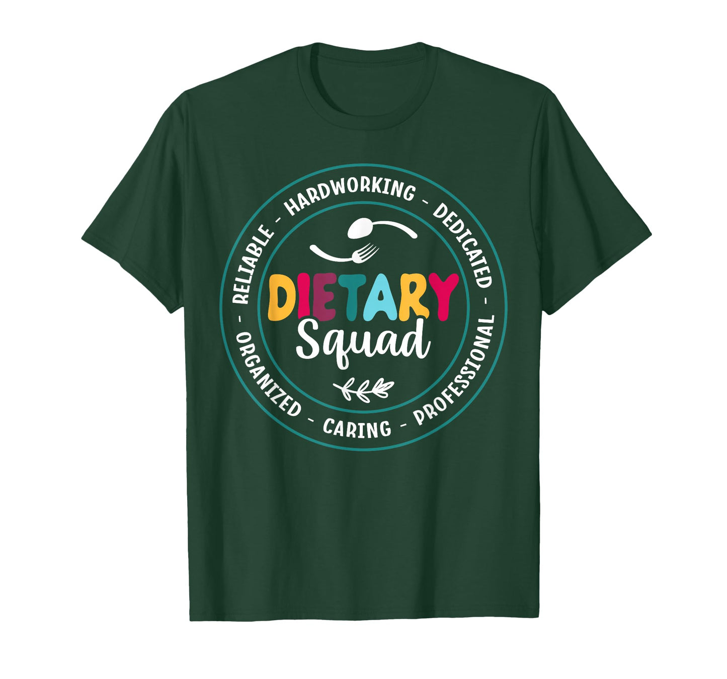 Cute Dietary Squad Appreciation Dietary Worker T-Shirt