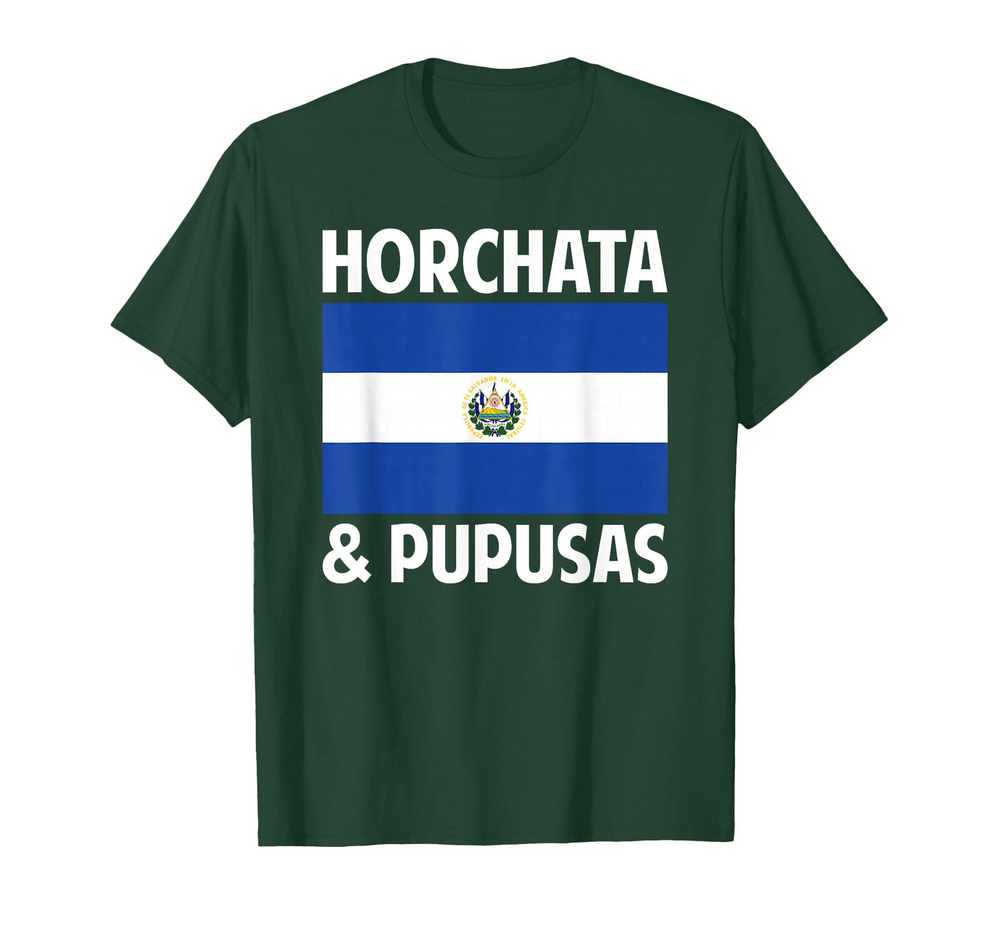 Salvadorean El Salvador Home Country Horchata & Pupusas T-Shirt