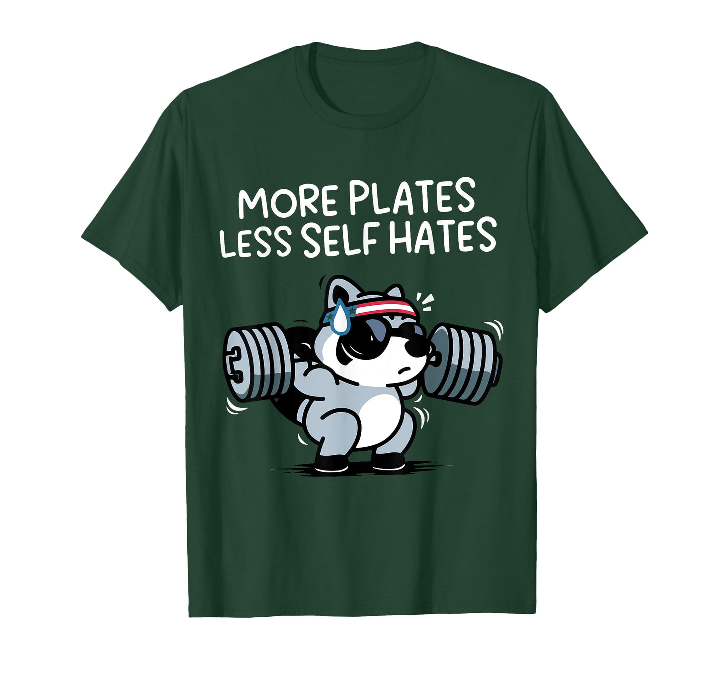 More Plates Less Self Hates T-Shirt