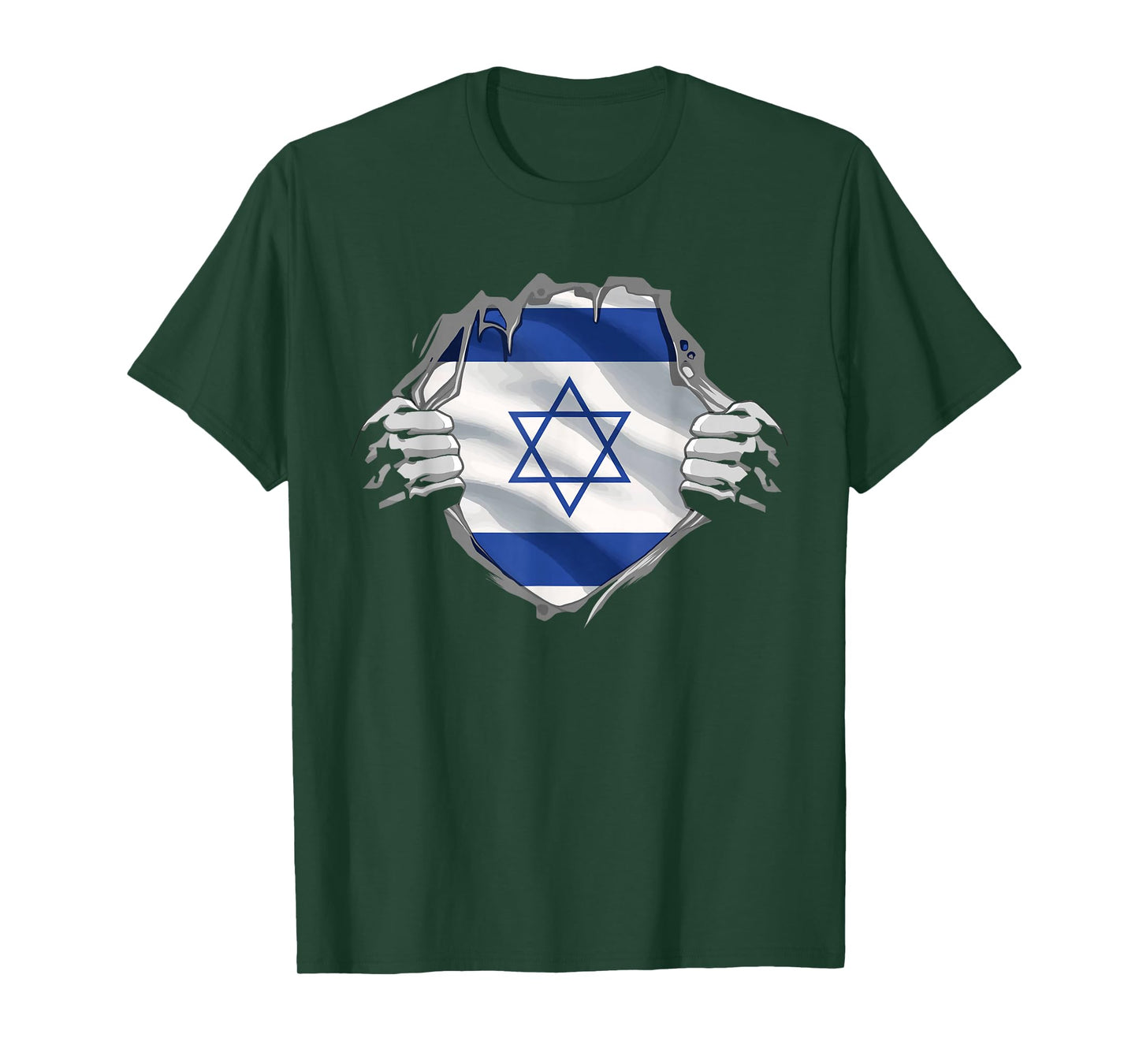 Israel Shirt Israel Flag Star of David Israeli Roots Jewish T-Shirt