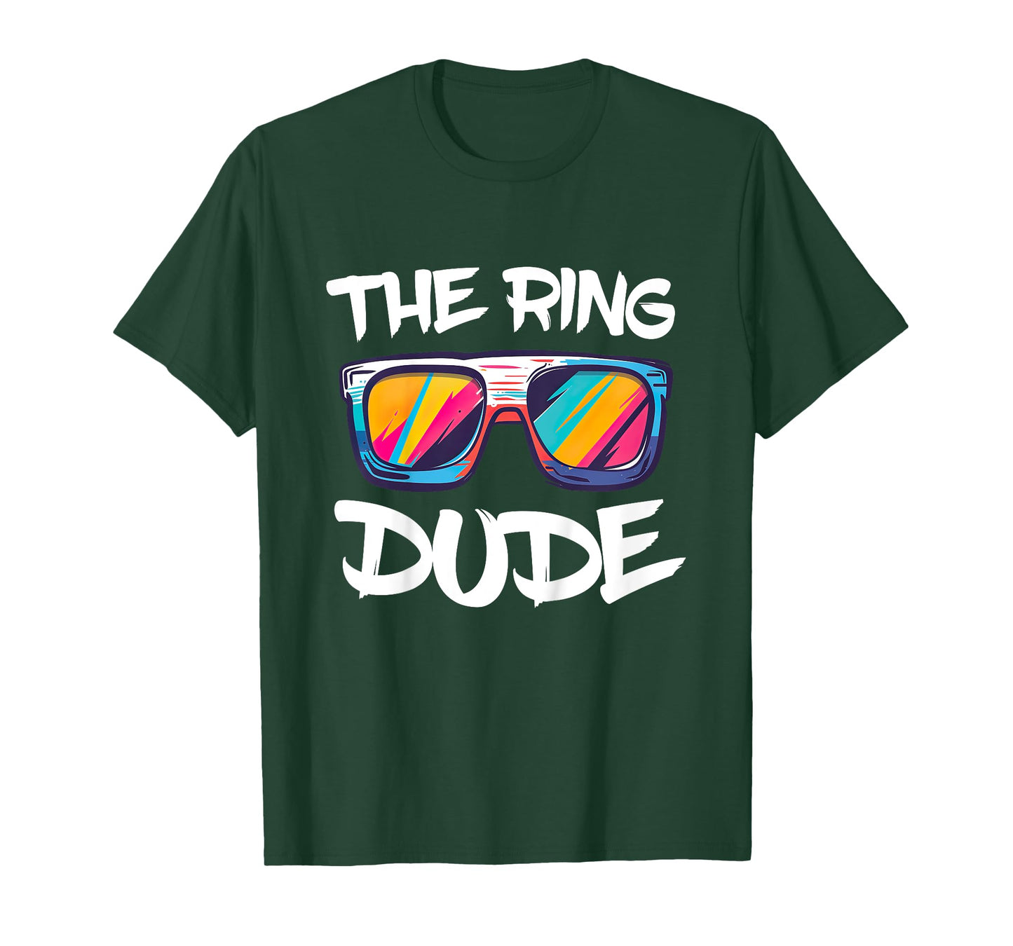 Kids The Ring Dude Shirt Kids Little Boys Ring Bearer T-Shirt