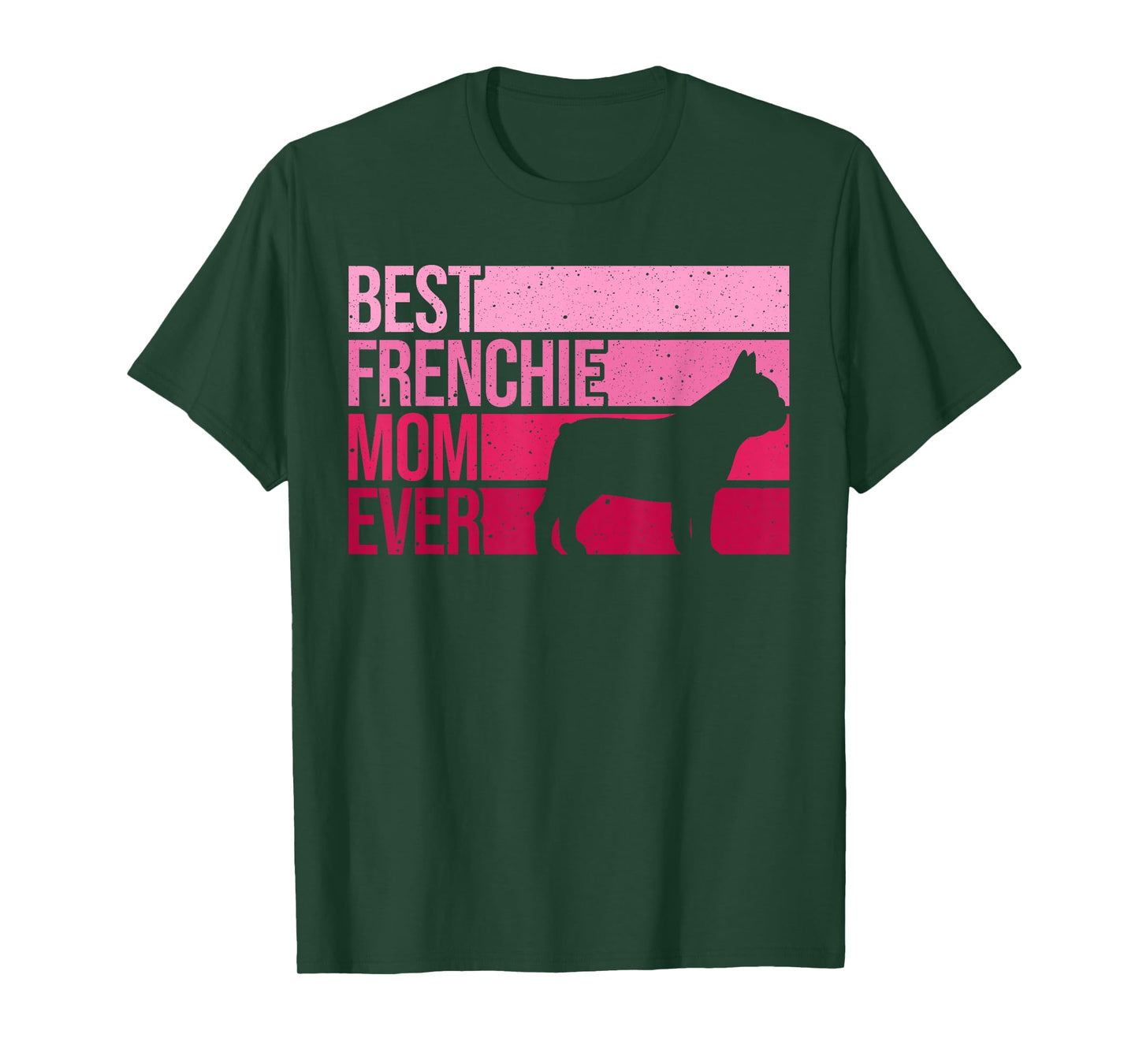 Funny Frenchie Mom Art For Women Girls French Bulldog Lover T-Shirt