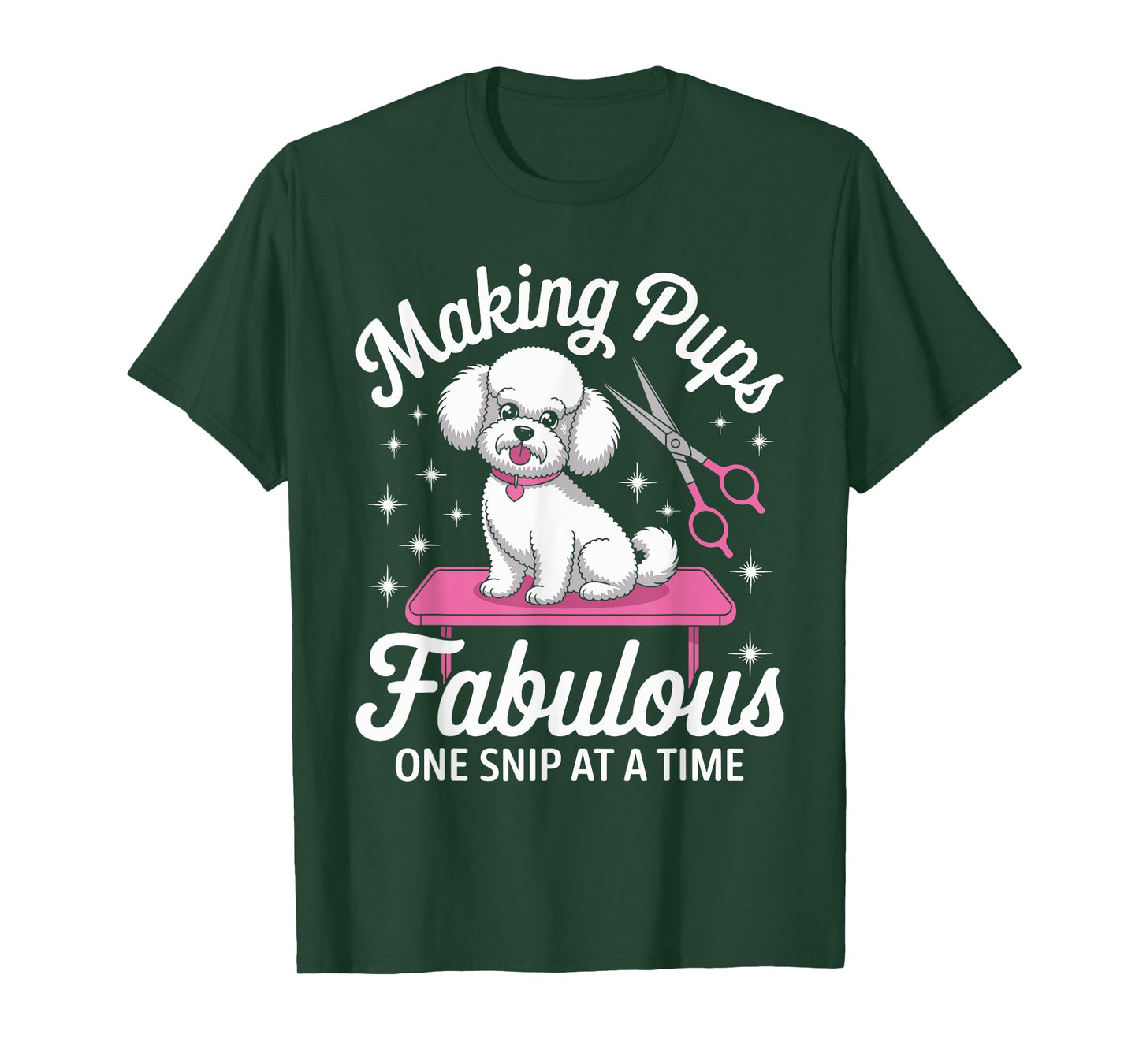 Funny Pet Grooming Humor for Dog Groomer and Dog Salon T-Shirt