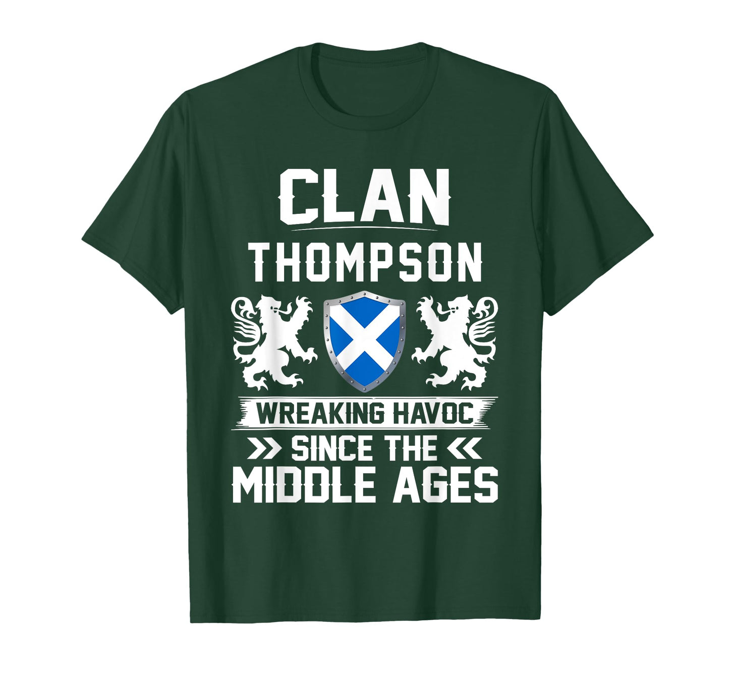 Clan THOMPSON scottish family scotland mothers day fathers T-Shirt