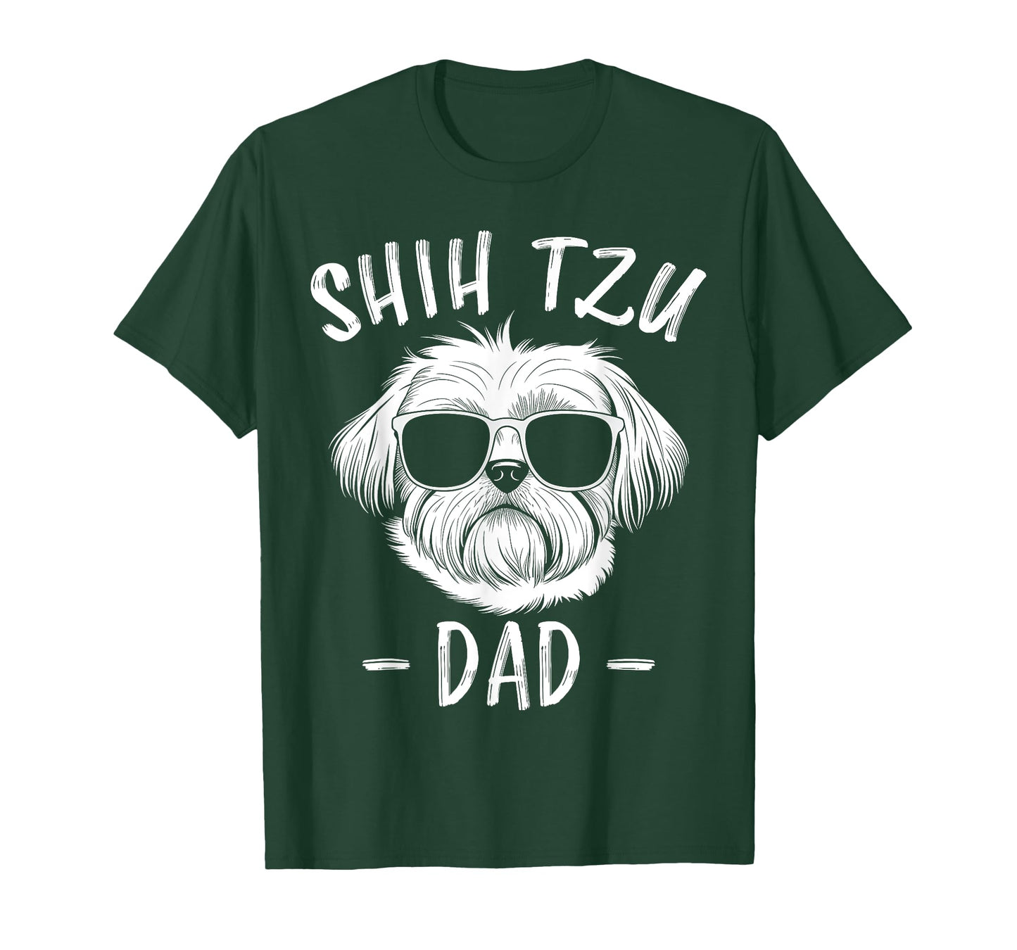 Shih Tzu Dad Funny Shih Tzu T-Shirt