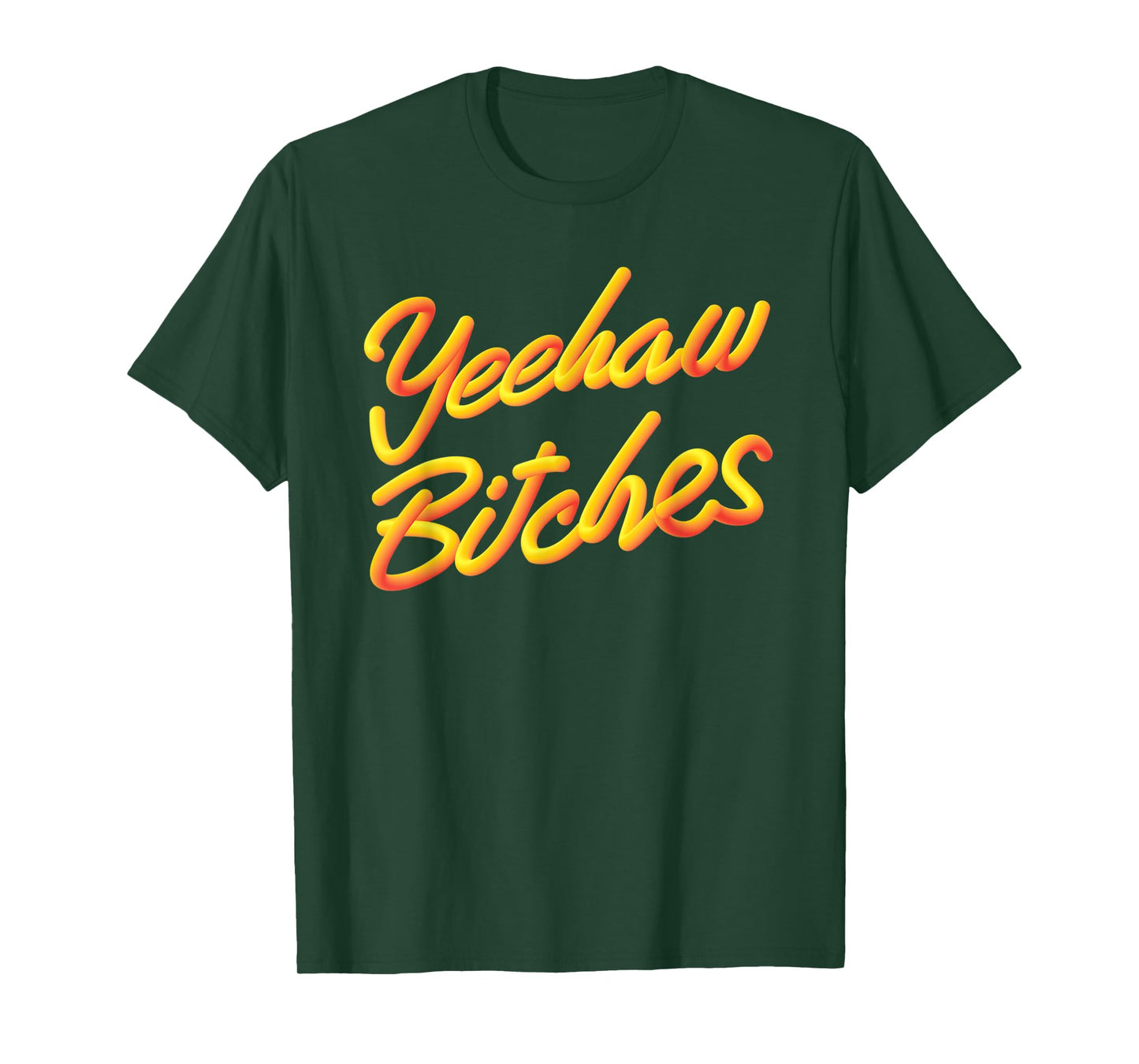 Yeehaw Bitches Country Music Western Wear Cowgirl Woman T-Shirt