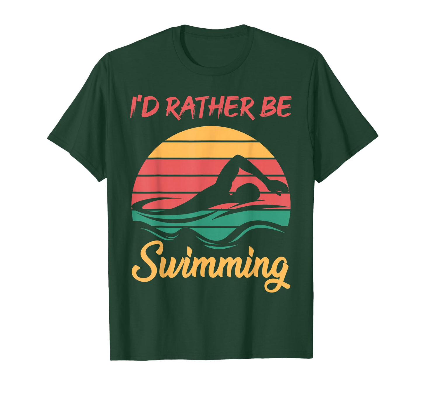 Water Rat Water Sports Hobby Swimming Club Swimming T-Shirt