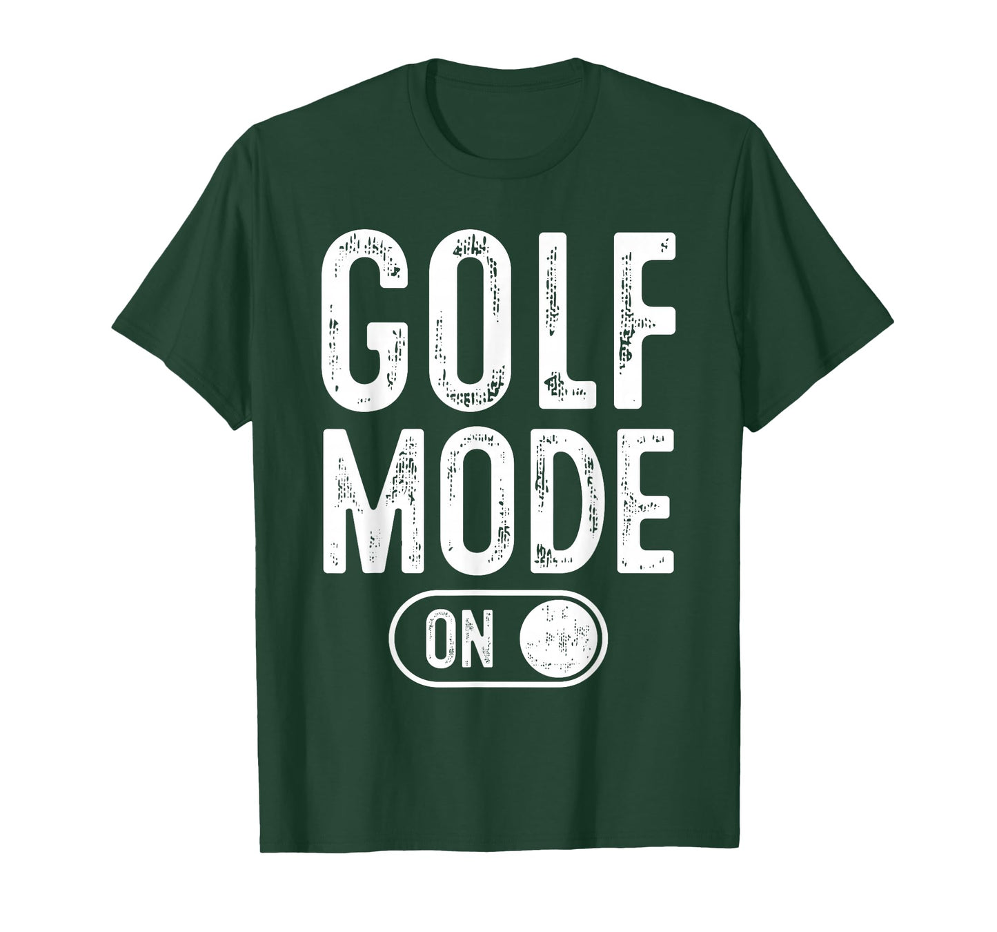 Golf Mode On Funny Golfer Gift Dad Grandpa T-Shirt