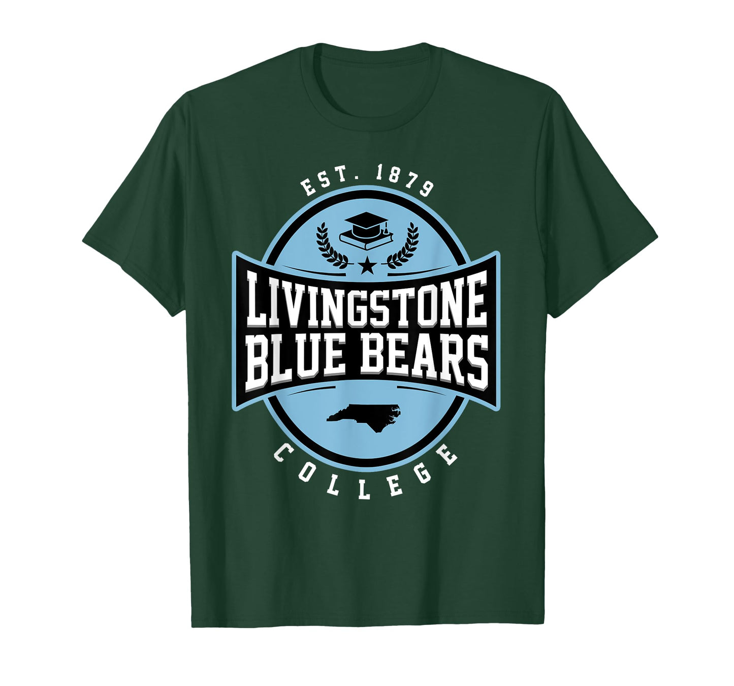 Livingstone College Arch Vintage Design Retro Men Women T-Shirt