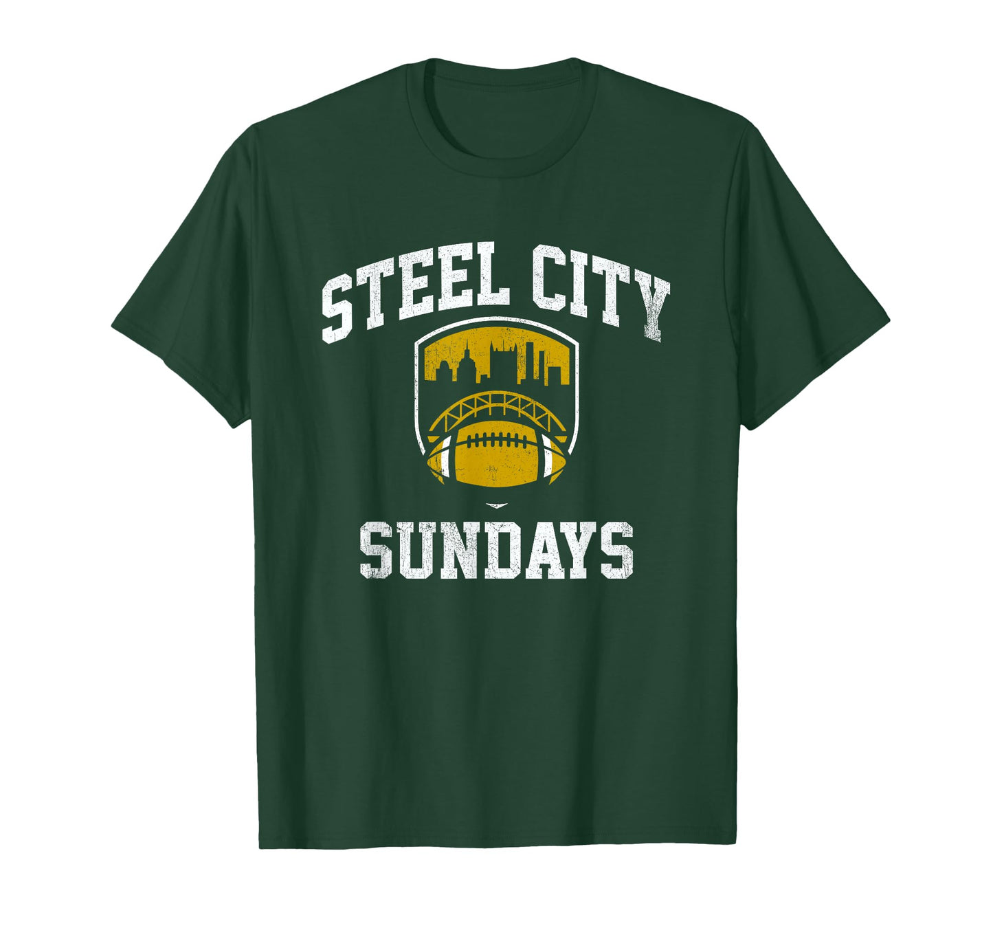 Steel City Sundays Football Pittsburgh Game Day Home Team T-Shirt