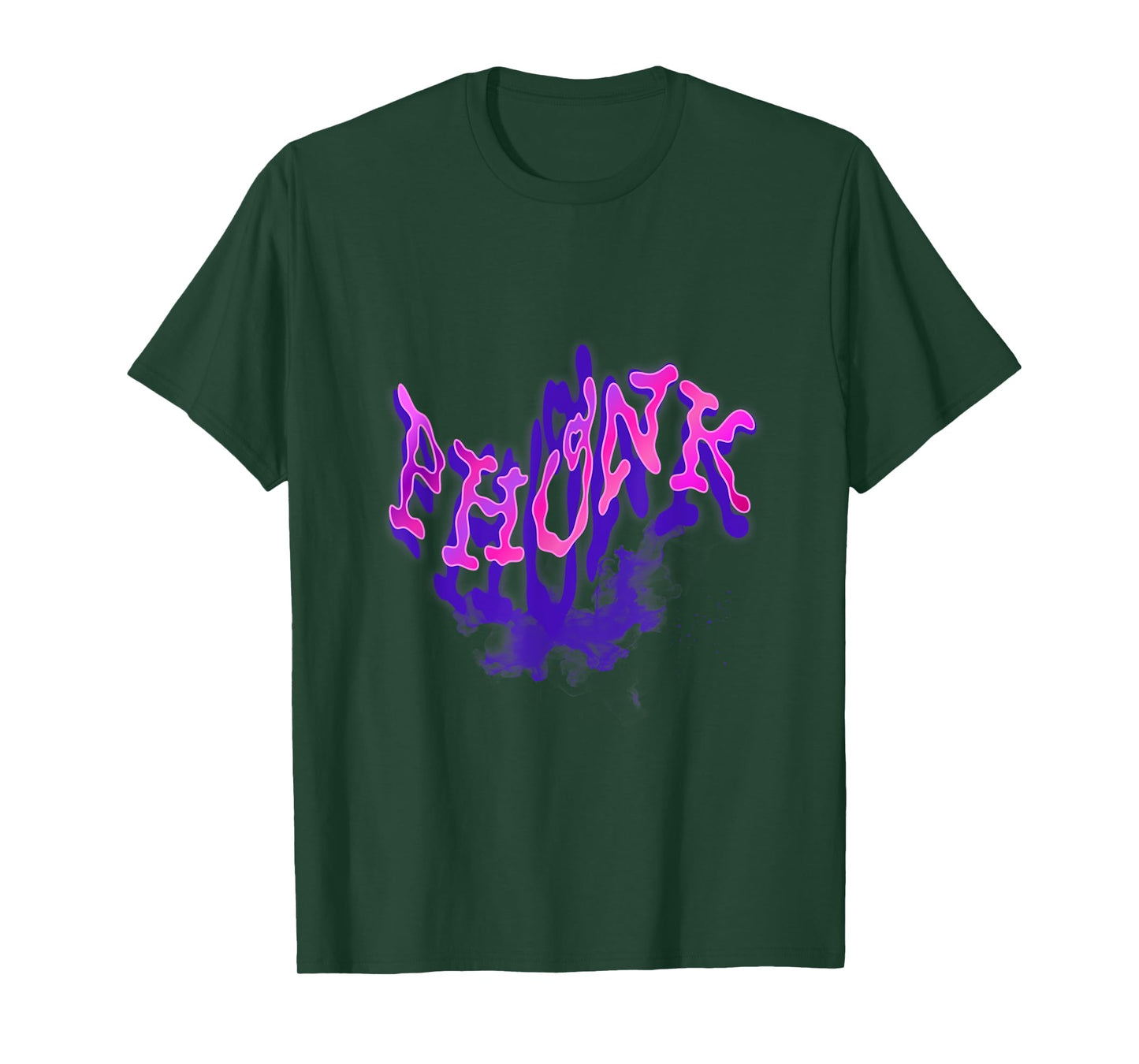 Vibrant Phonk Music Psychedelic Rave Aesthetic Culture Vibes T-Shirt