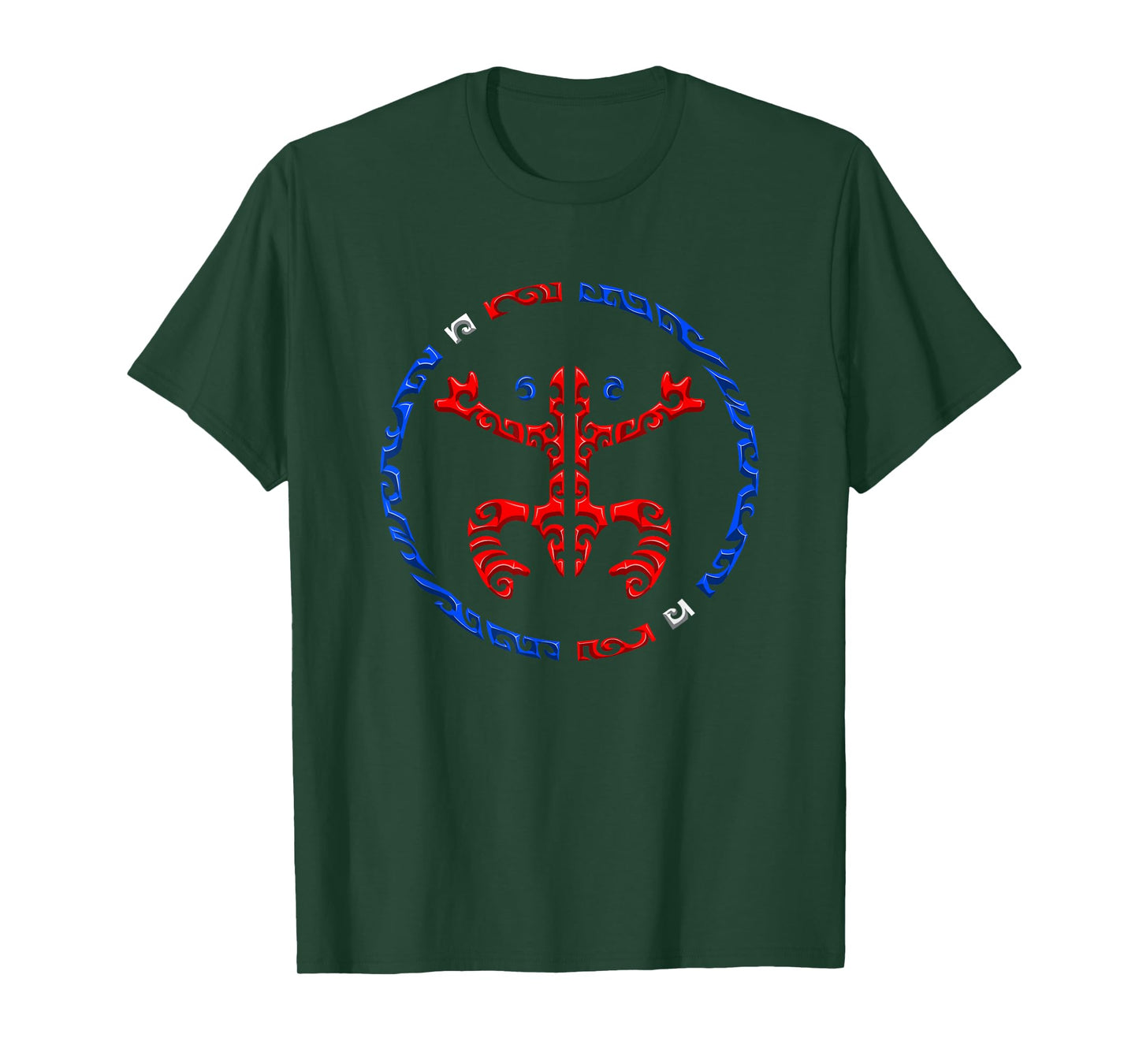 Puerto Rico Coqui Frog Taino - Boricua Tribal Style T-Shirt