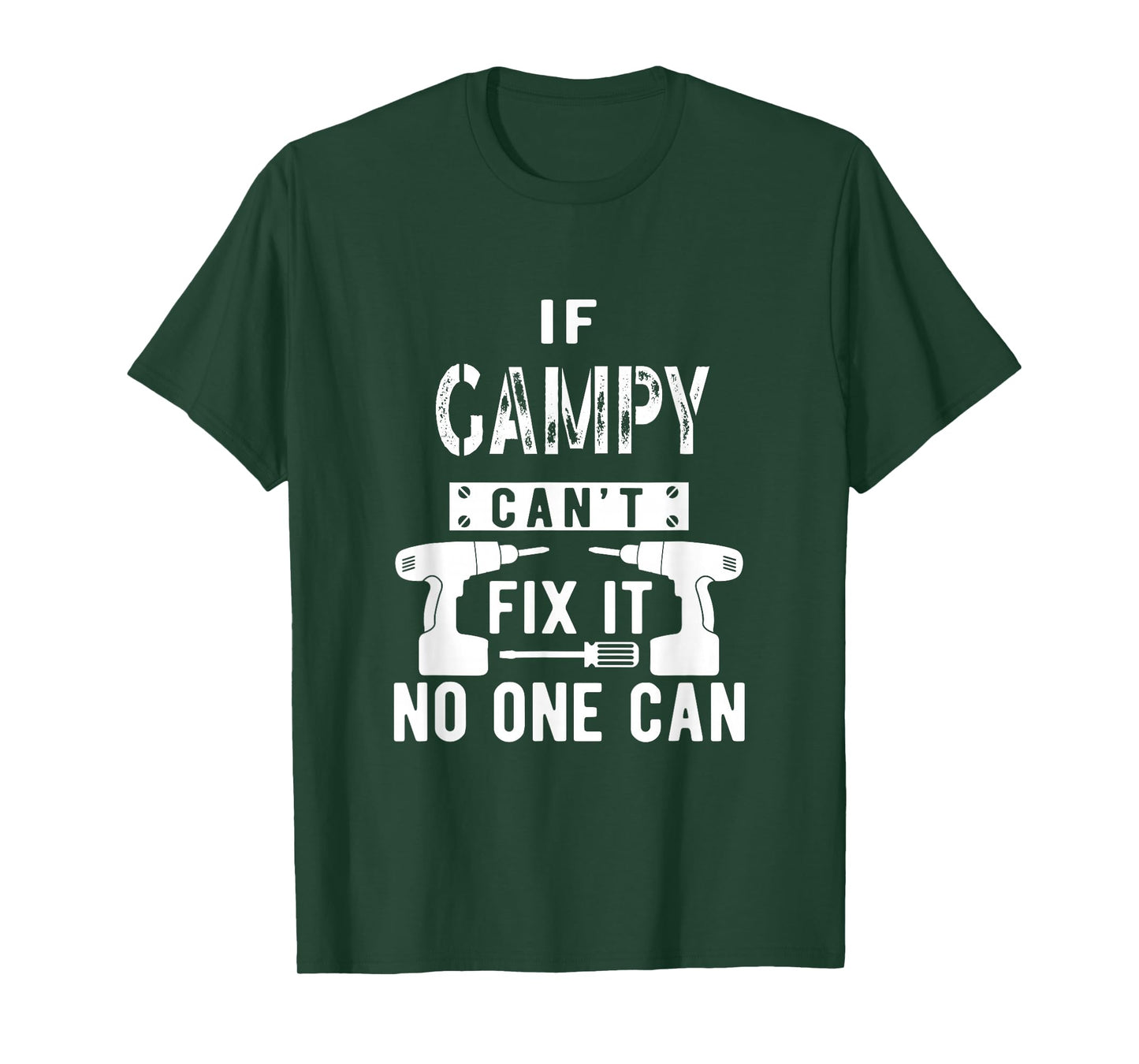 If Gampy Can't Fix It No One Can Grandpa T-Shirt