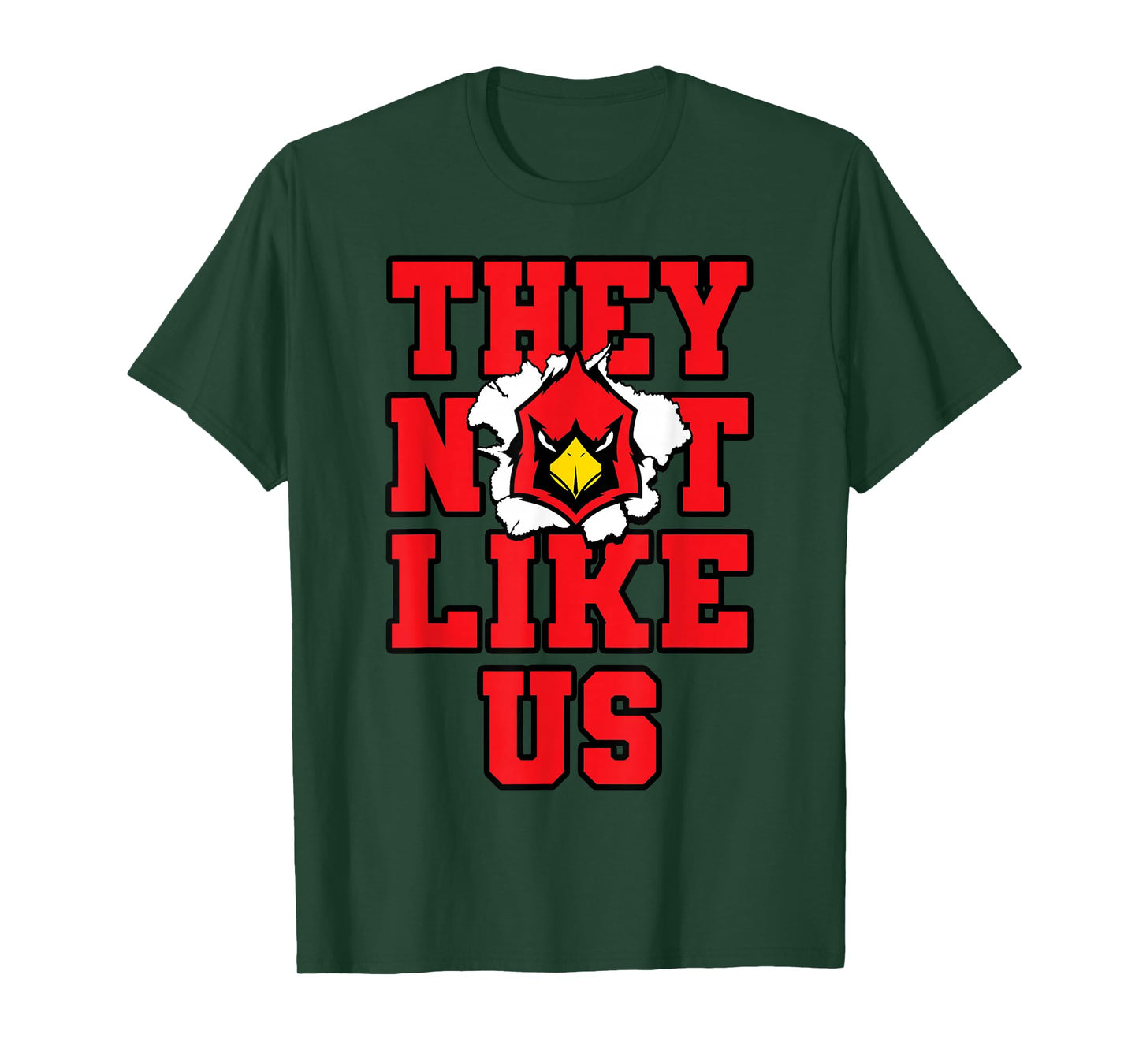 Not Like Cardinal Back to School Spirit R T-Shirt