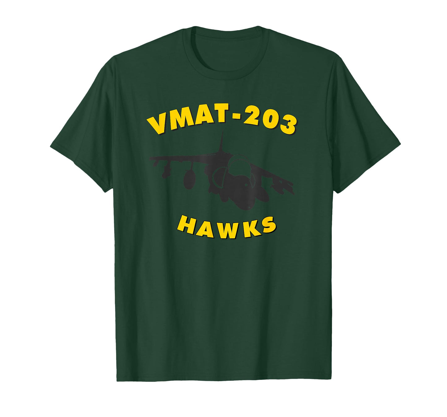 VMAT-203 Hawks AV8B Harrier Attack Training Squadron T-shirt T-Shirt