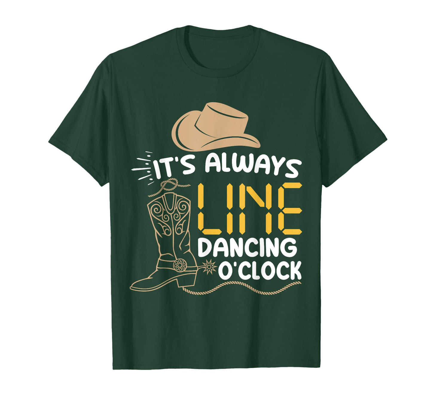 Line Dancing Funny Line Dance T-Shirt