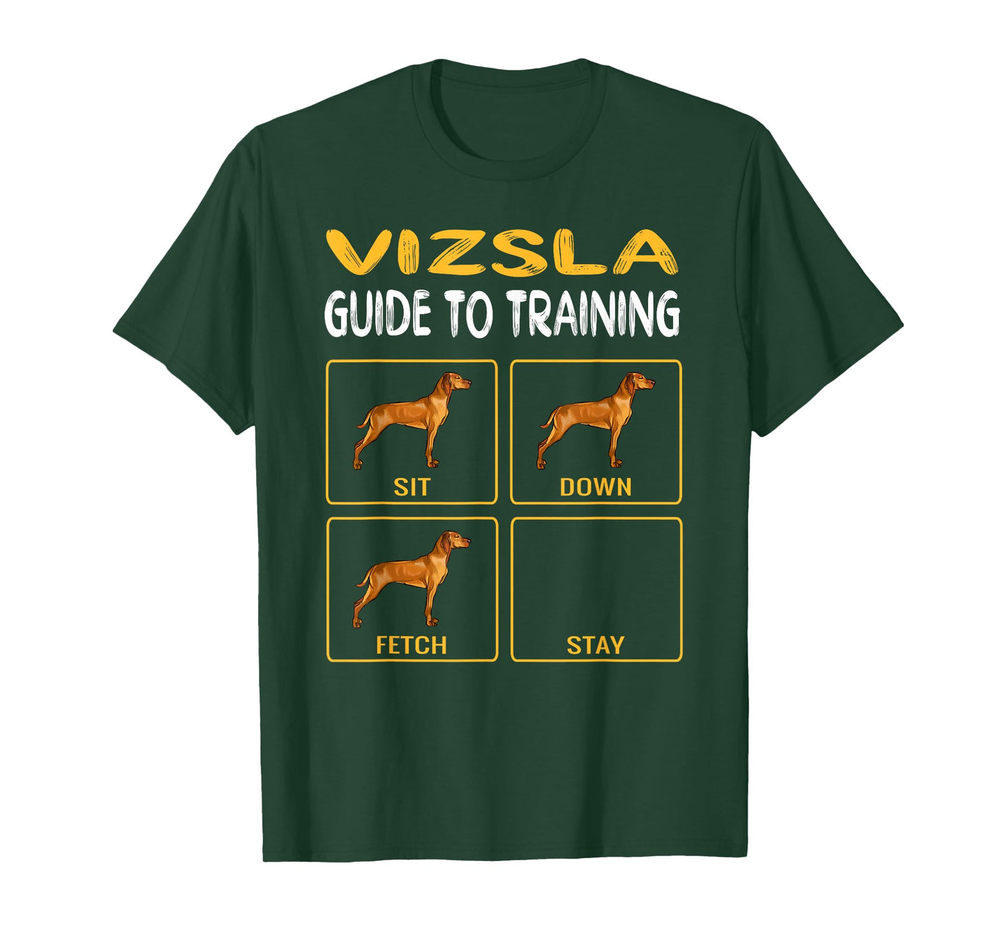 Vizsla Guide to Training Dog Obedience T-Shirt