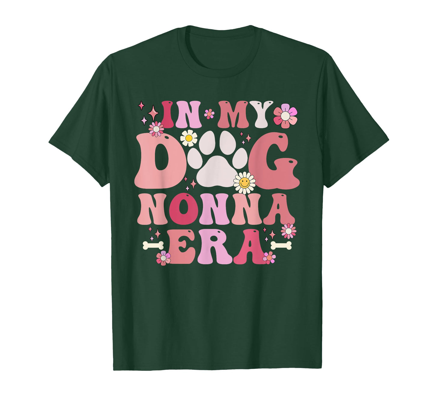 In My Dog Nonna Era Funny Dog Grandma T-Shirt