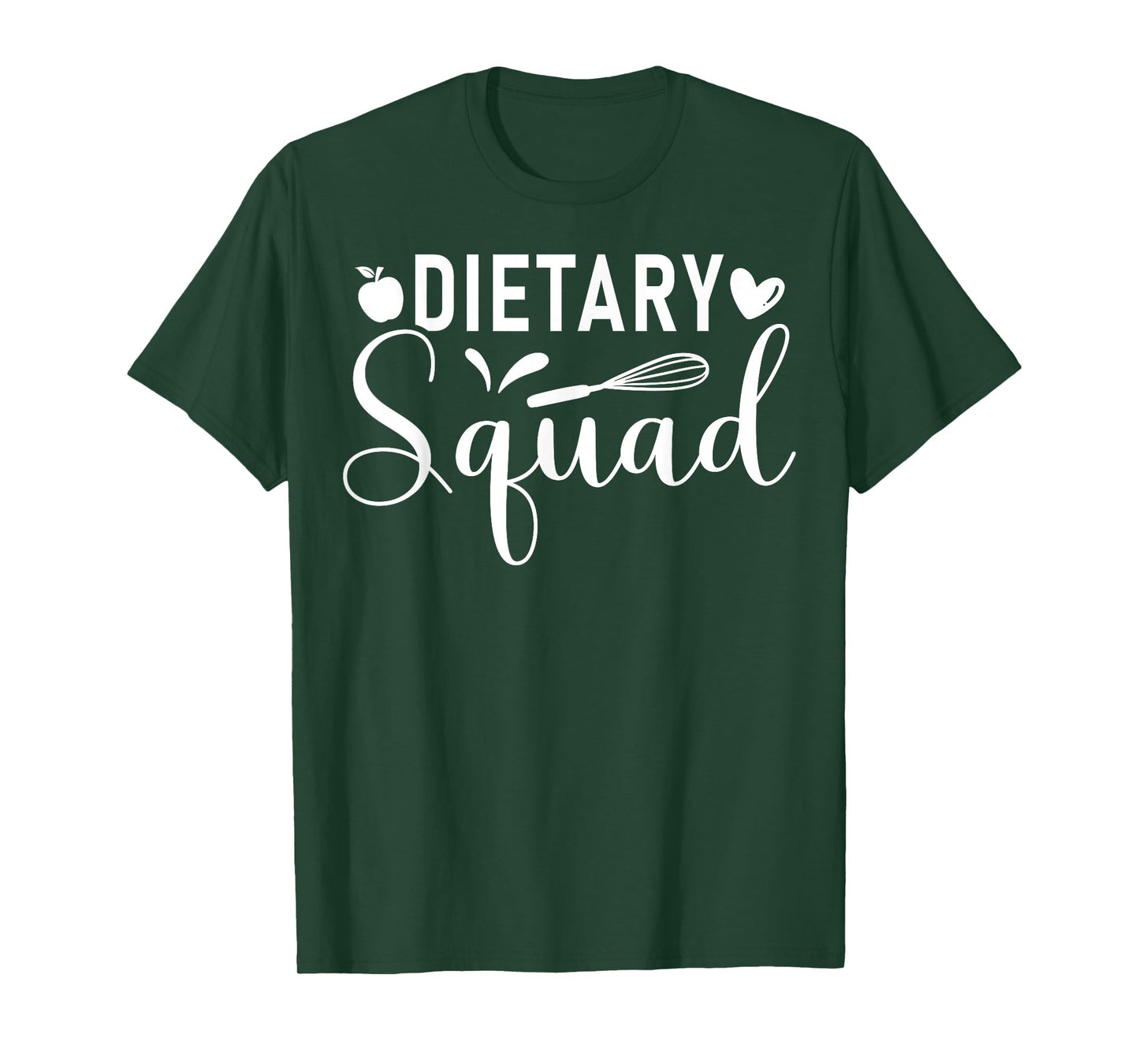 Cute Dietary Squad Dietary Manager Aide T-Shirt
