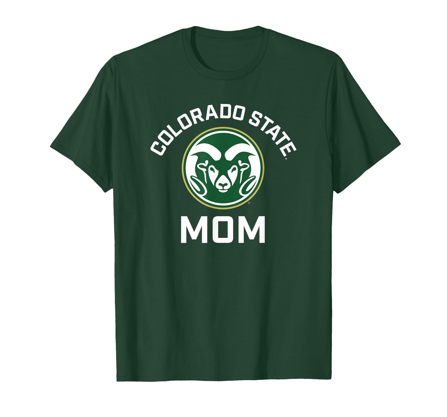 Colorado State University Rams Arched Mom T-Shirt