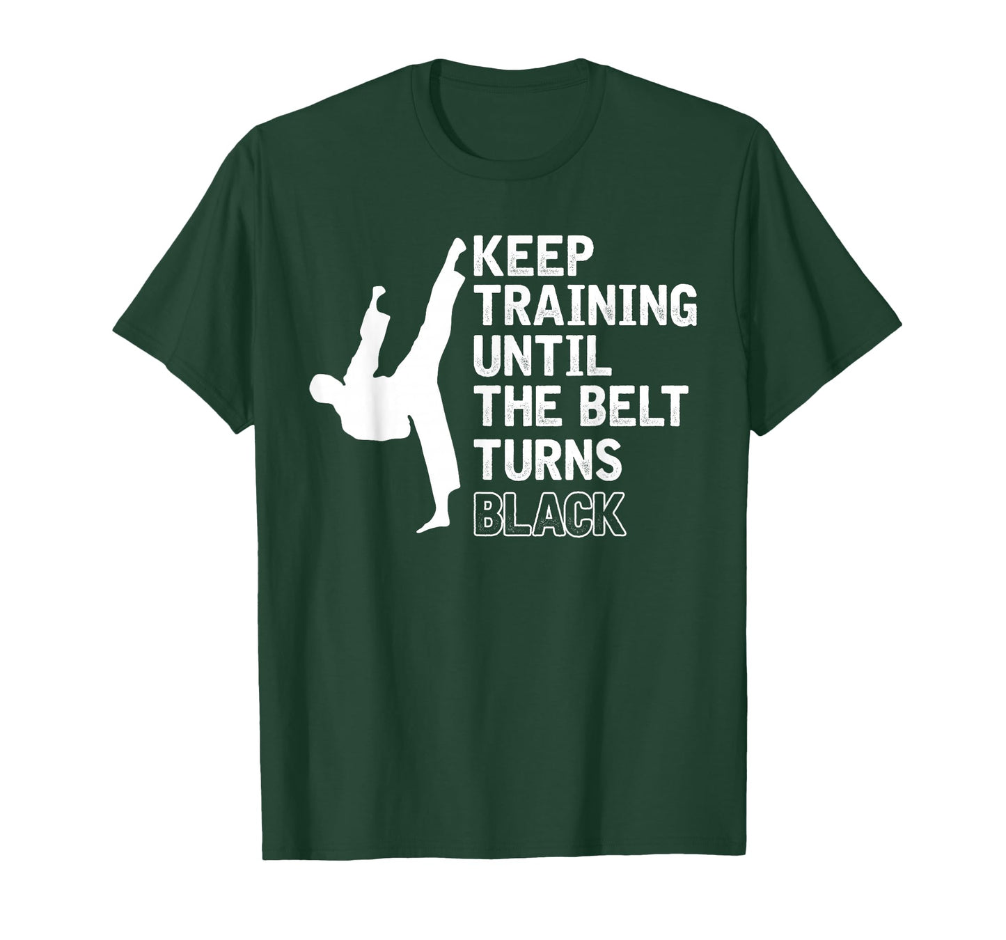 Black Belt Sparring Ninja Funny Gift Karate T-Shirt