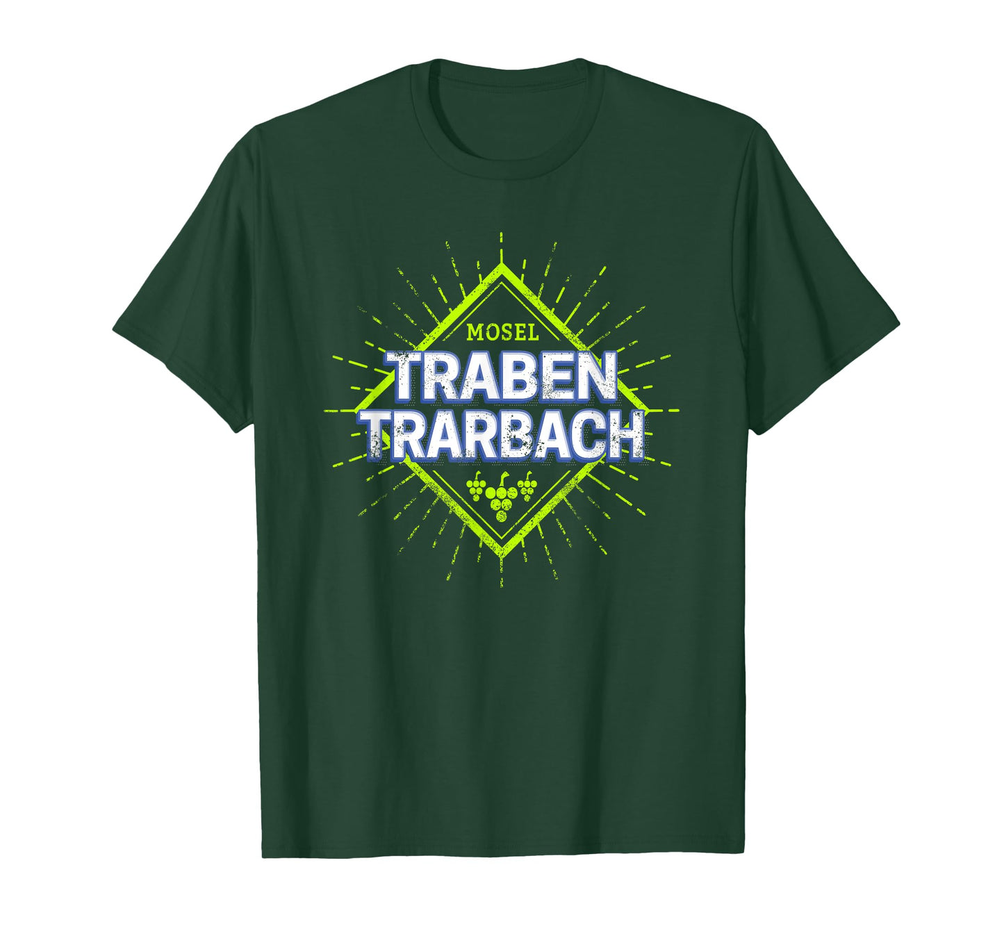 Traben-Trarbach Moselle Retro Grapes Vintage Holiday Vines T-Shirt