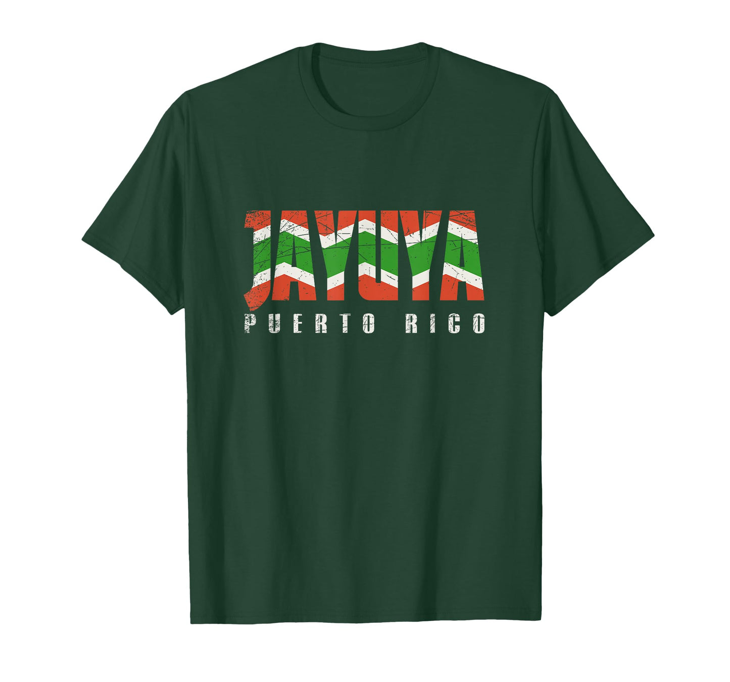 Jayuya City in Puerto Rico, Jayuya Flag T-Shirt