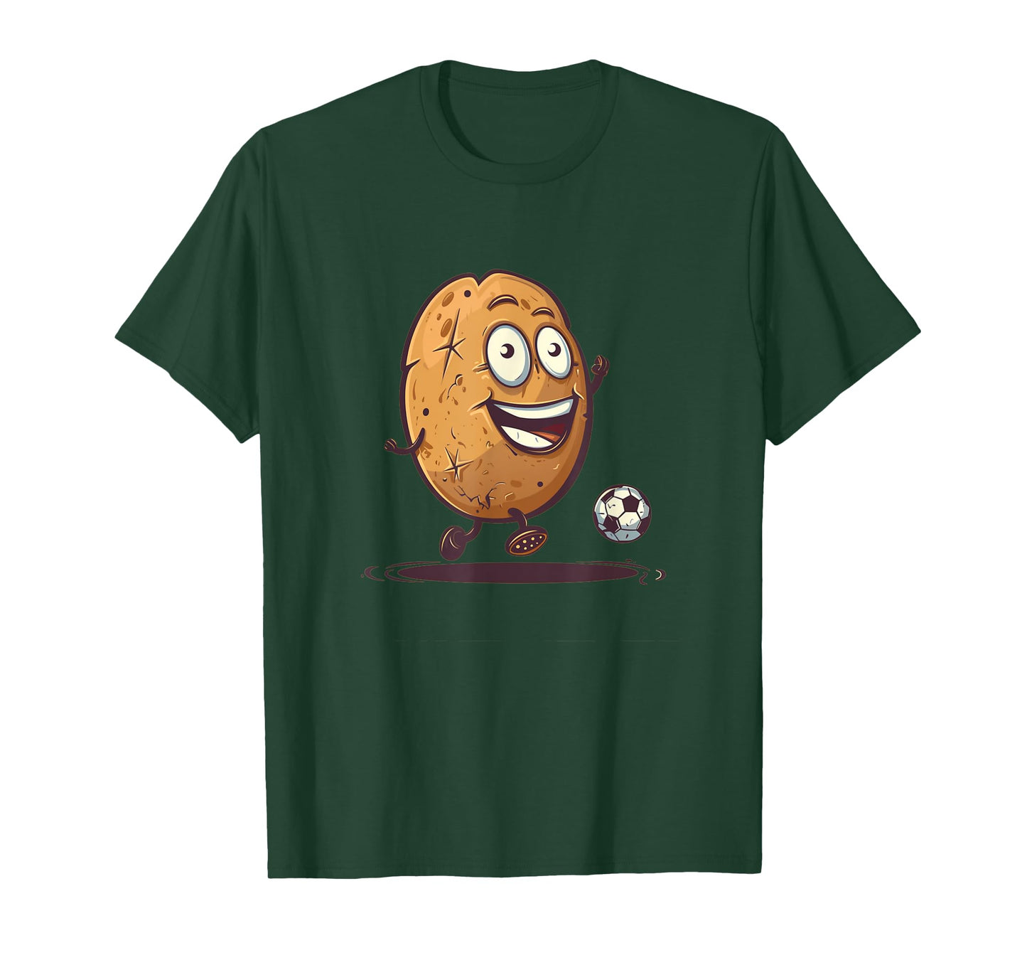 Soccer player potato costume for boys and girls T-Shirt