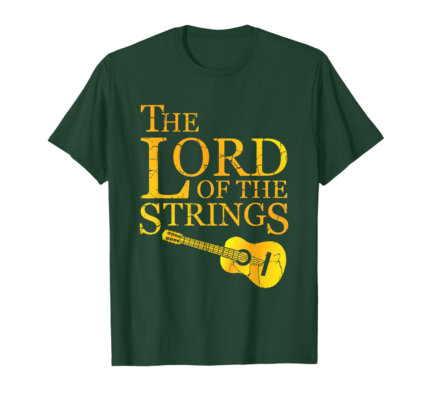 The Lord Of The Strings Guitarist Or Musician Lover T-Shirt