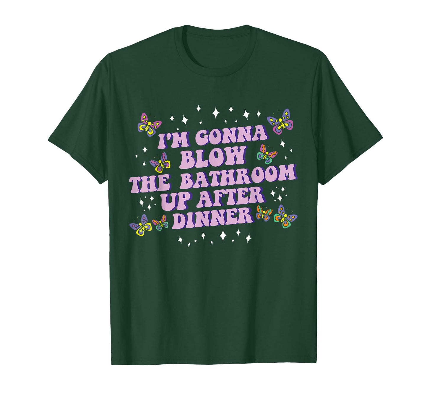 Funny Blow the Bathroom Adult Humor Inappropriate Offensive T-Shirt