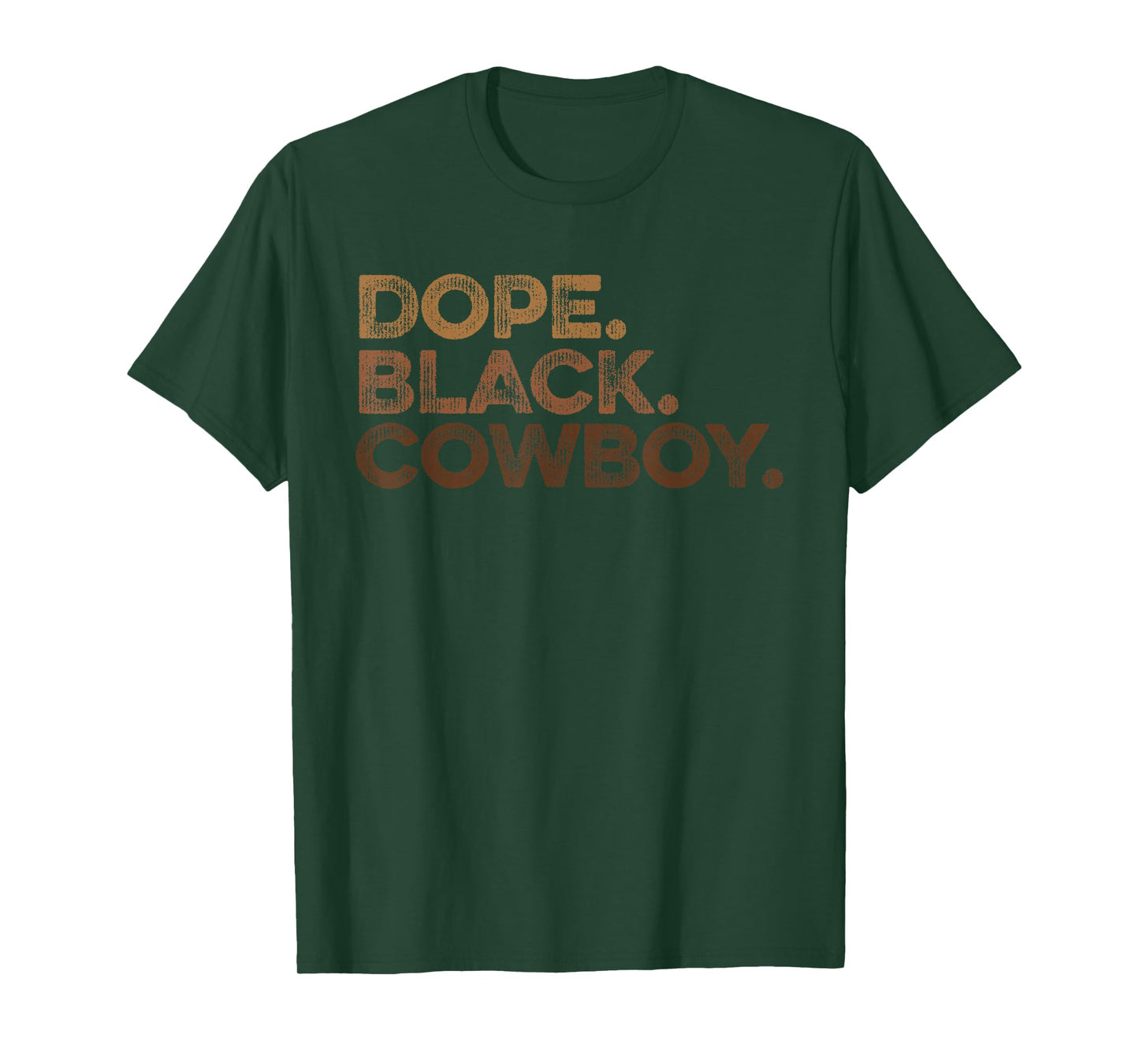 Rodeo Melanin Black History Juneteenth Dope Black Cowboy T-Shirt