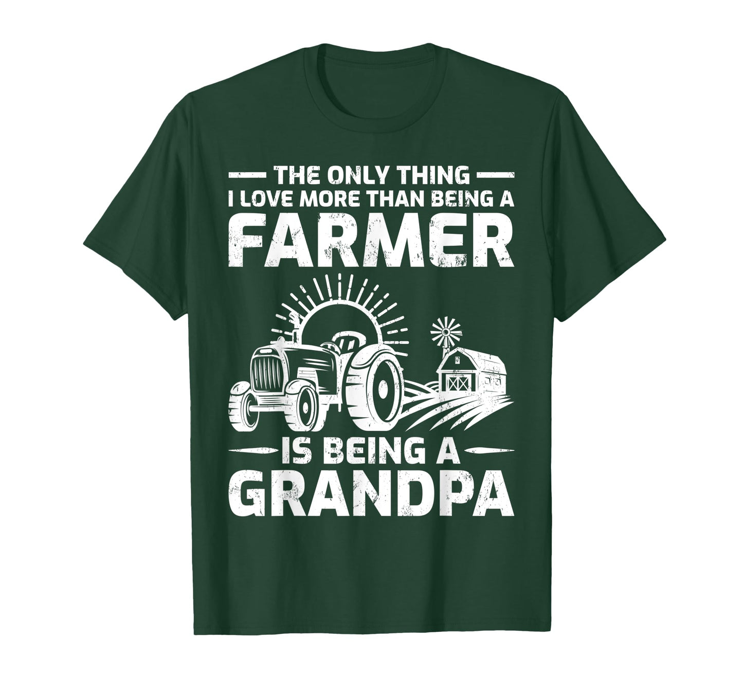 The Only Thing I Love More Than Being A Farmer Grandpa T-Shirt