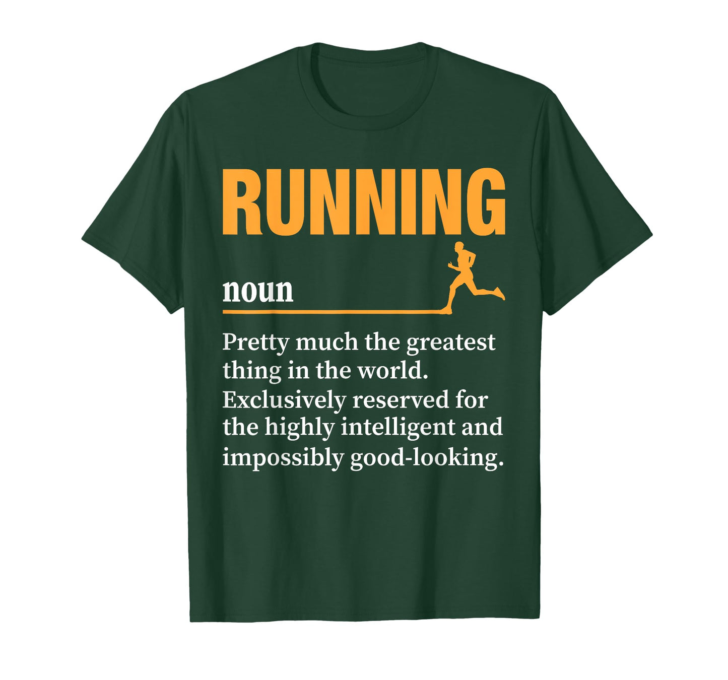 Running Definition Humor Marathon Funny Athlete Runner T-Shirt