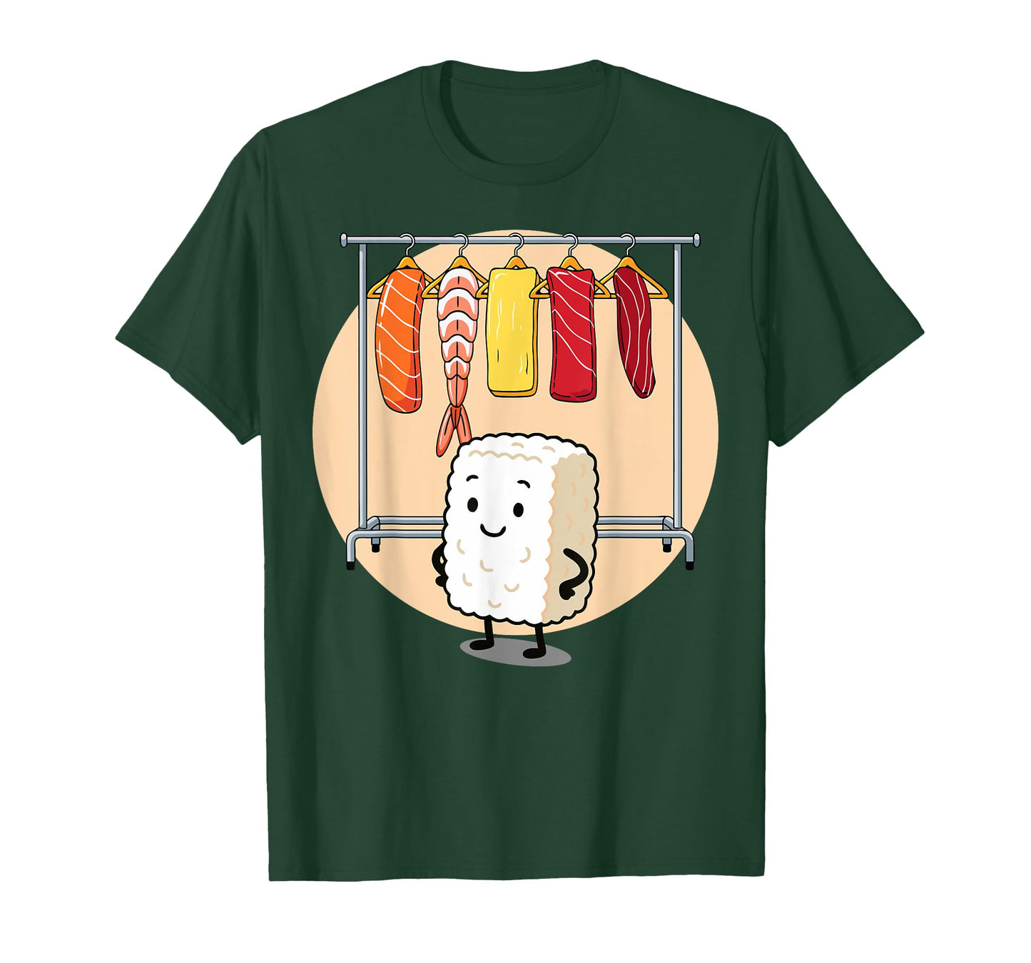 Sushi Wardrobe Japannese Food Funny Gifts For Men Women Kid T-Shirt