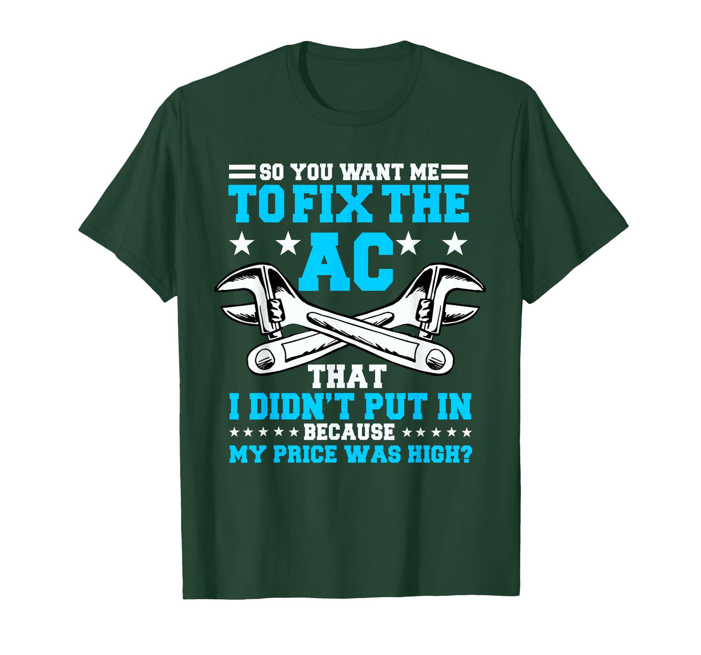 HVAC Technician Work Mechanic Installer Service HVACR Tech T-Shirt