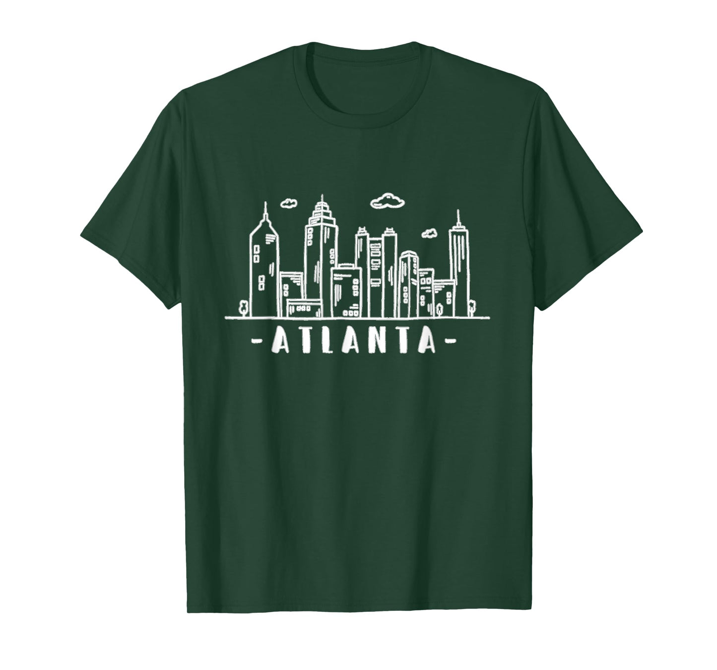 Atlanta Georgia Skyline ATL T-Shirt