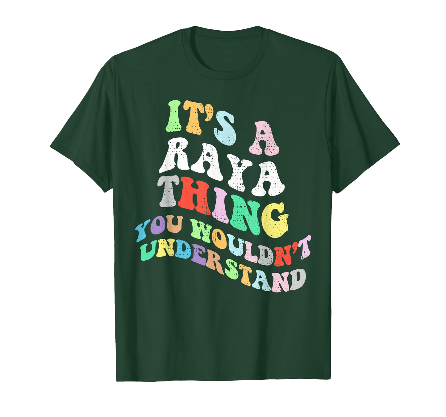 Retro Groovy Its a Raya Thing You Wouldnt Understand T-Shirt