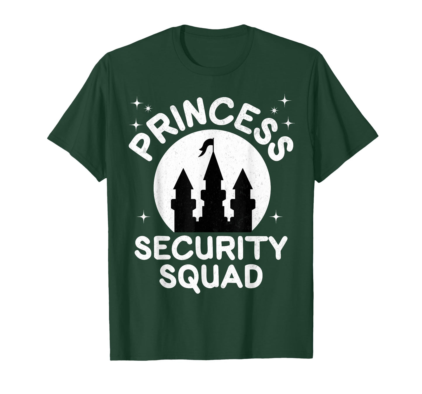 Princess Security Protection Birthday Family Squad Matching T-Shirt