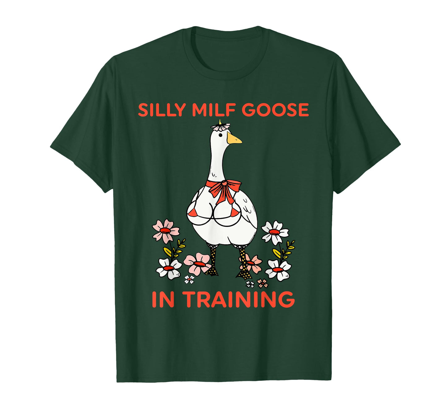 Silly M.I.L.F Goose In Training T-Shirt
