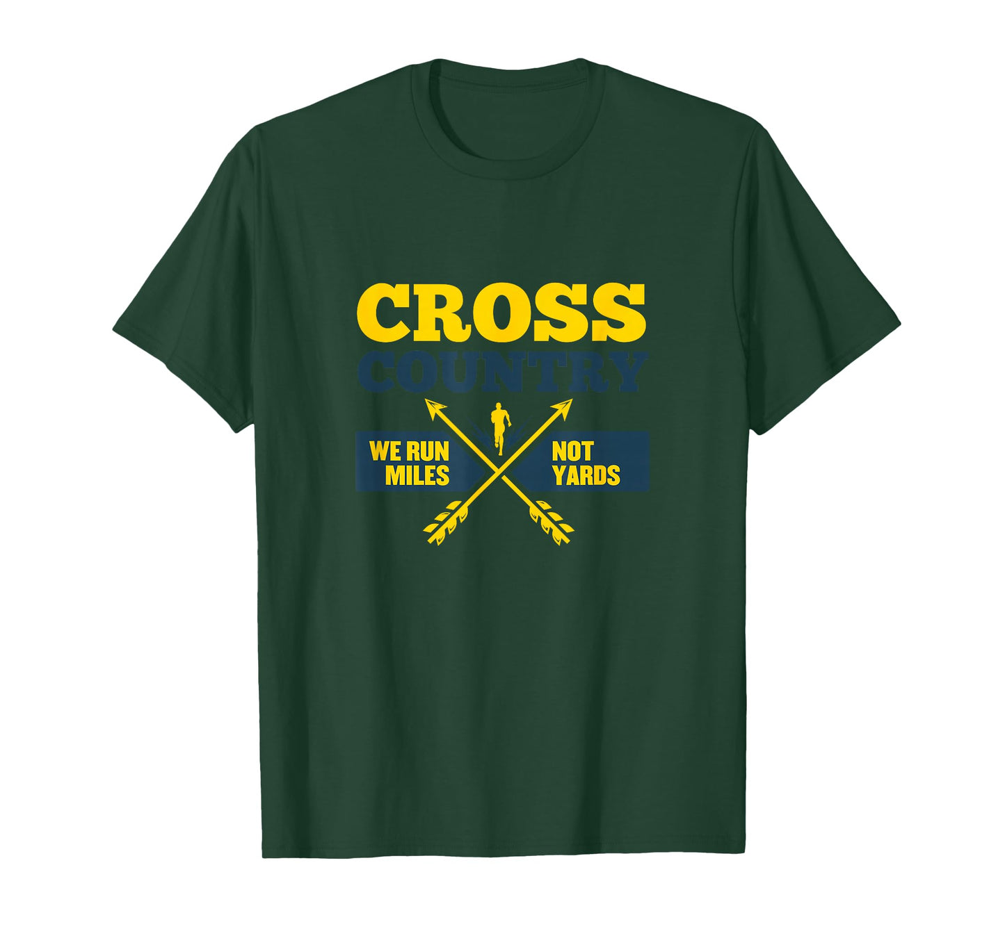 Funny XC Cross Country Coach Gift We Run Miles Men Women T-Shirt