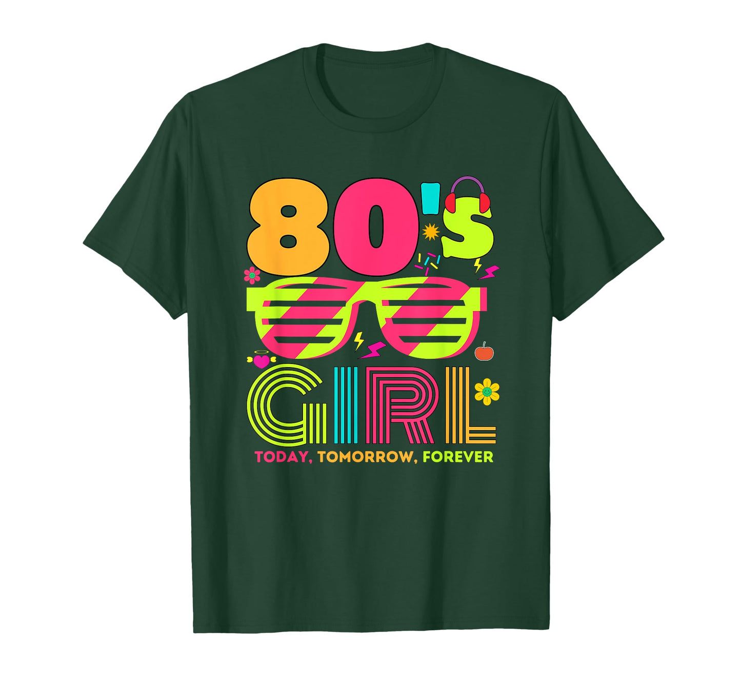 Take Back to the 80s Retro Vintage Costume Women 80s Girl T-Shirt