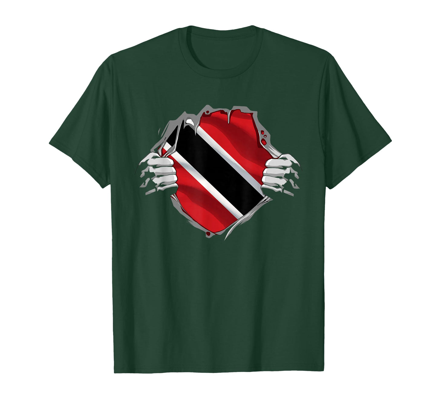 Trinidad and Tobago Clothing Trini Flag Roots Trinidadian T-Shirt