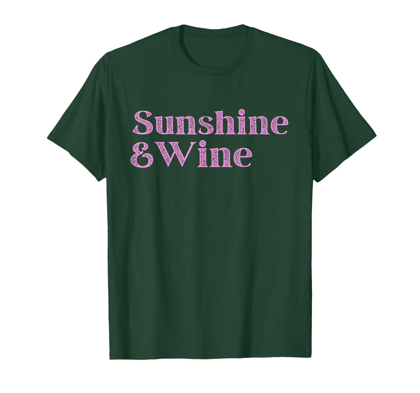 Sunshine And Wine Blend of Relax And Fun Women Summer Treats T-Shirt