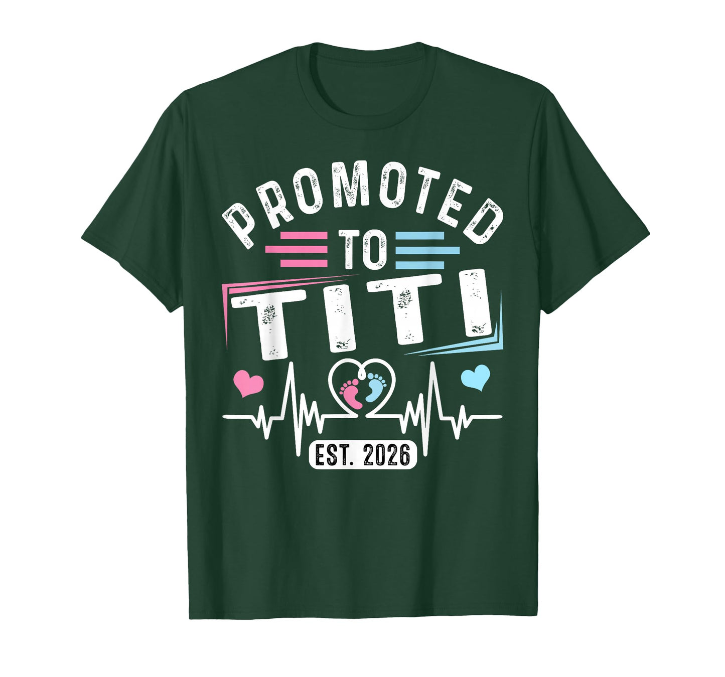 Promoted to Titi Est. 2026 Vintage Titi T-Shirt
