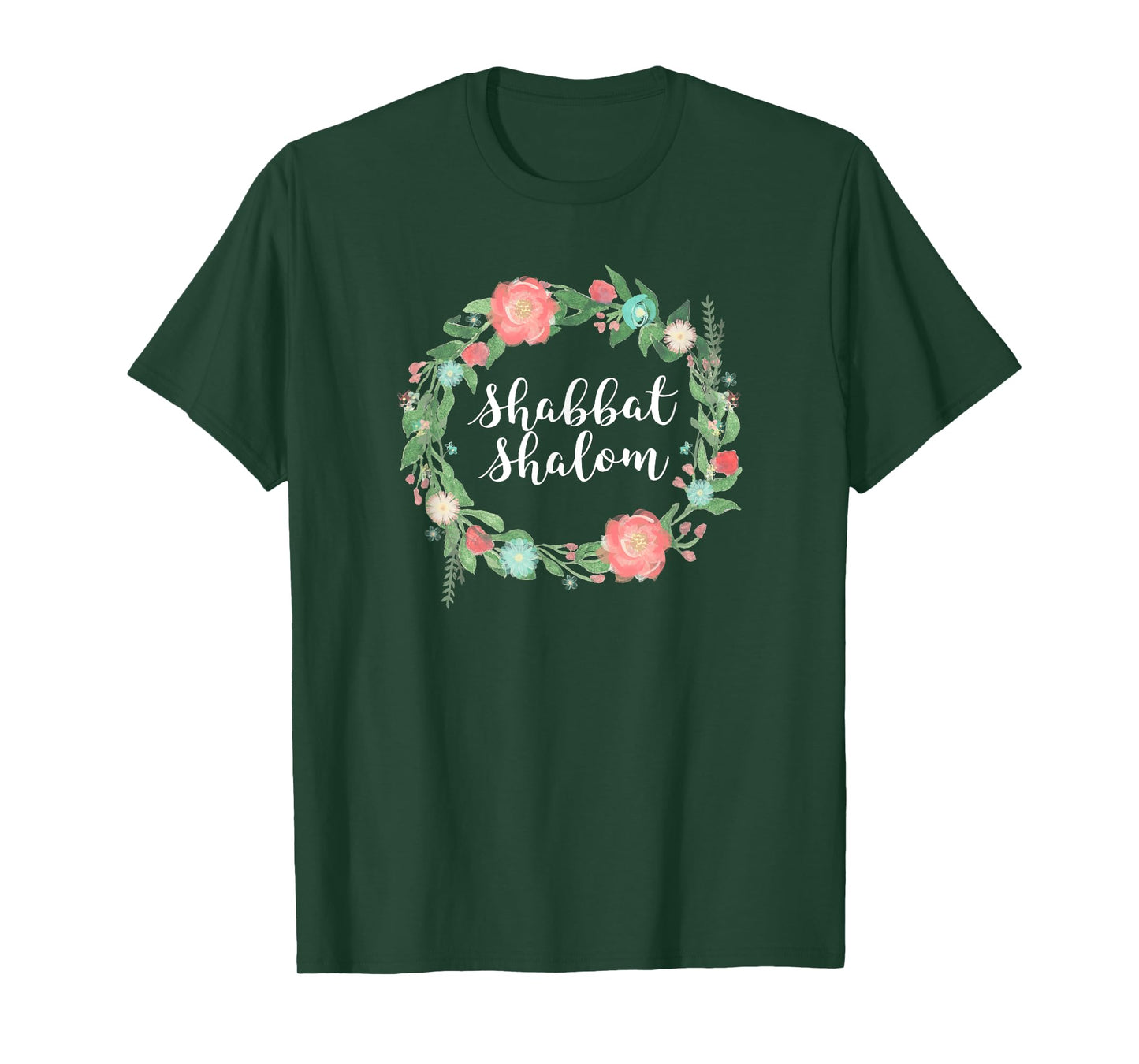 Shabbat Shalom tshirt - Hebrew Jewish Sabbath t shirt T-Shirt