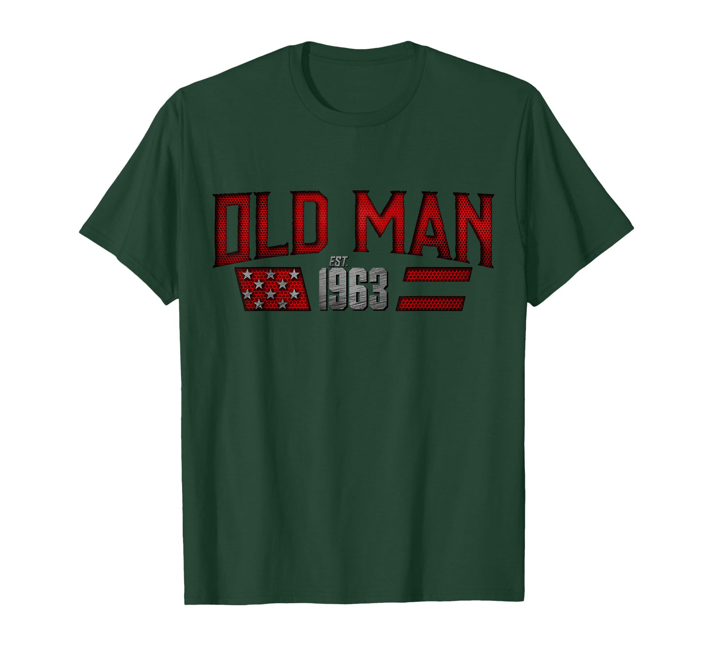 1963 Old Man Red Carbon T-Shirt