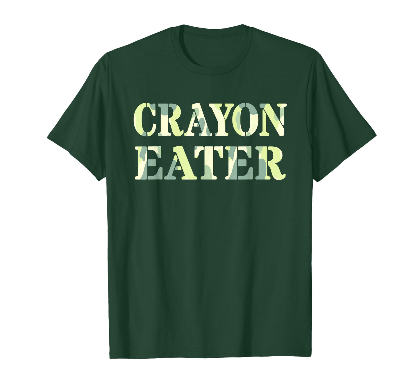 Funny CRAYON EATER Proud Officer Military Corp Meme Fubar T-Shirt